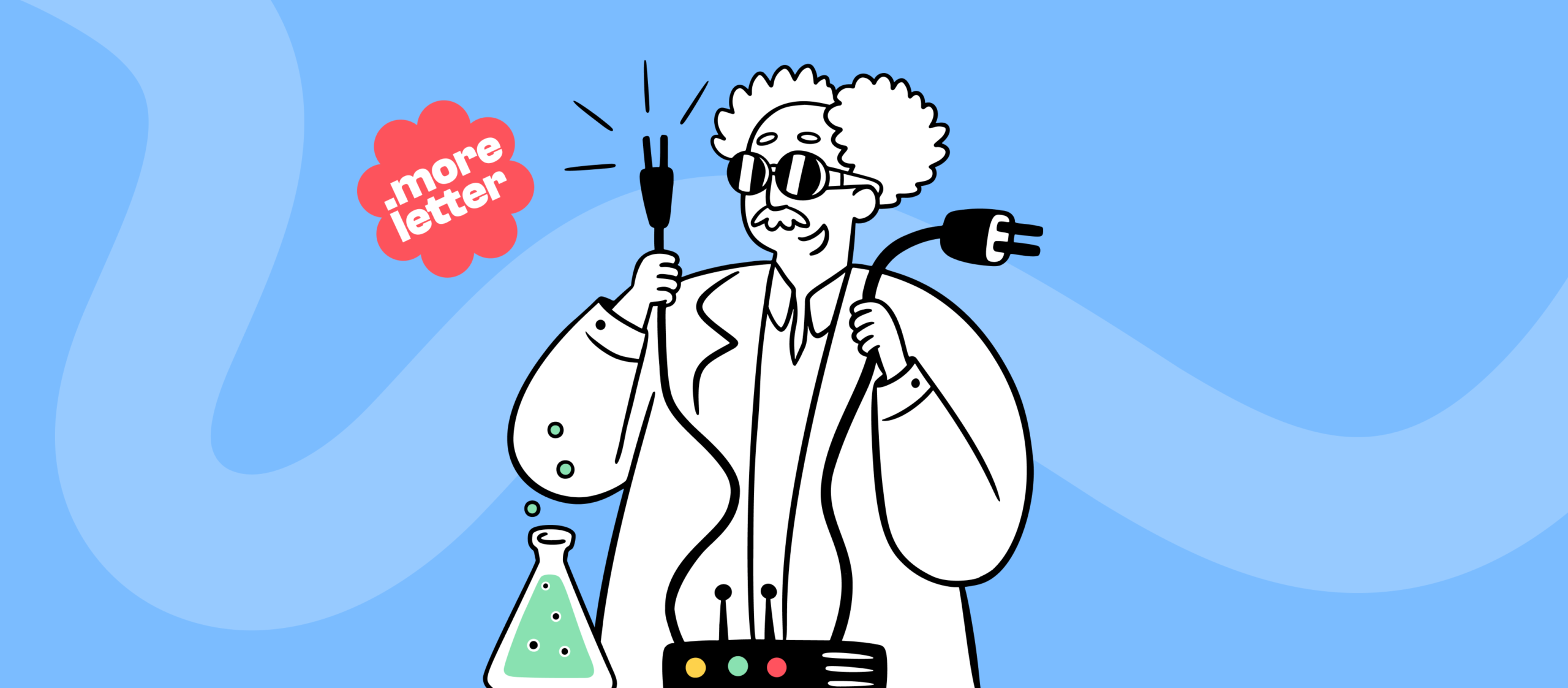 Ilustracja pokazująca eksperymentowanie i testowanie kreacji reklamowych w strategii creative testing